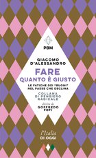 Cover: Fare quanto è giusto - Giacomo D'Alessandro