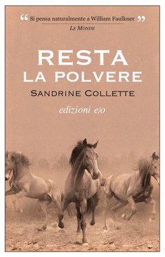 Cover: Resta la polvere - Sandrine Collette